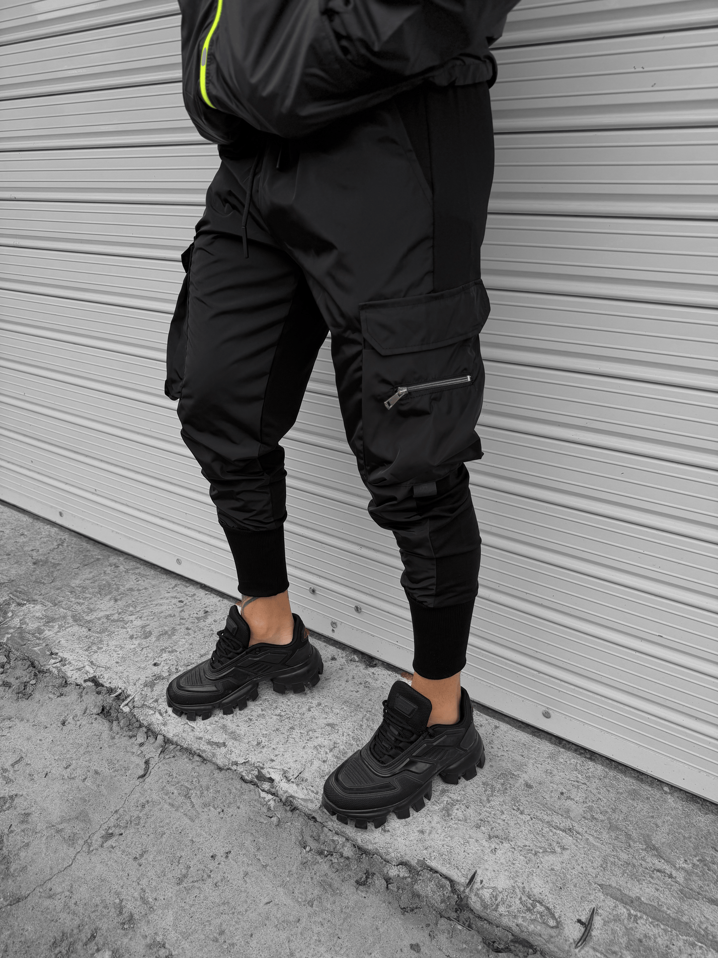 Черен Панталон "𝐁𝐋𝐀𝐂𝐊 𝐌𝐎𝐃𝐄"