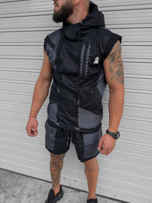 Черен Дънков "Denim" Екип "𝐃𝐀𝐑𝐊 𝐒𝐐𝐔𝐀𝐃"