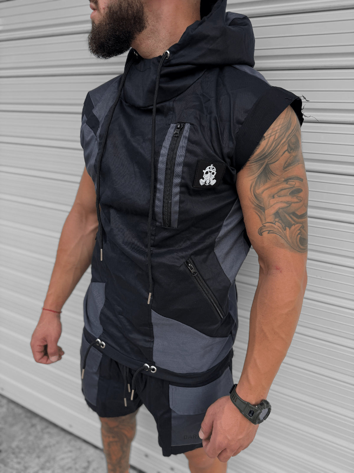 Черен Дънков "Denim" Екип "𝐃𝐀𝐑𝐊 𝐒𝐐𝐔𝐀𝐃"