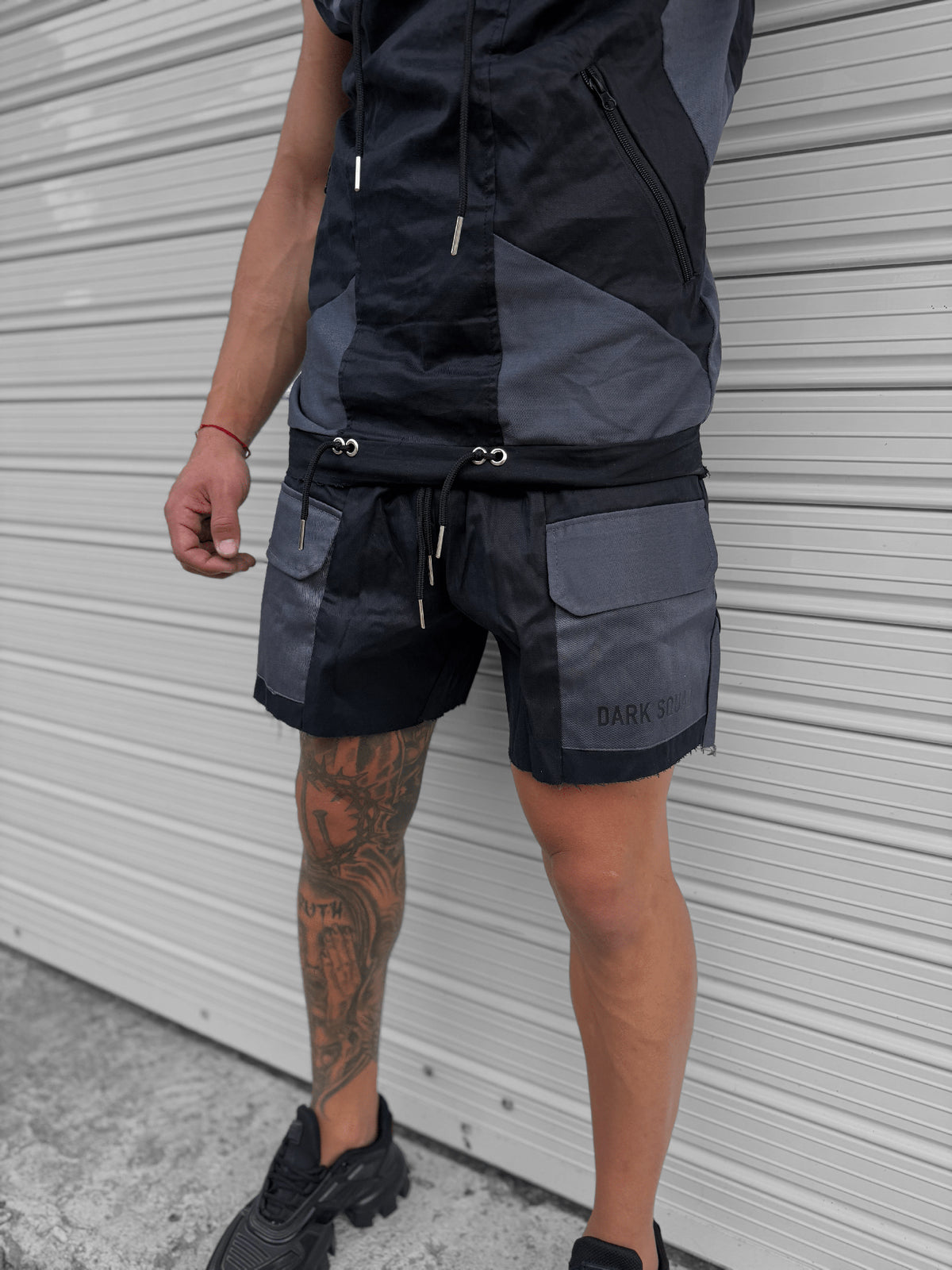 Черен Дънков "Denim" Екип "𝐃𝐀𝐑𝐊 𝐒𝐐𝐔𝐀𝐃"