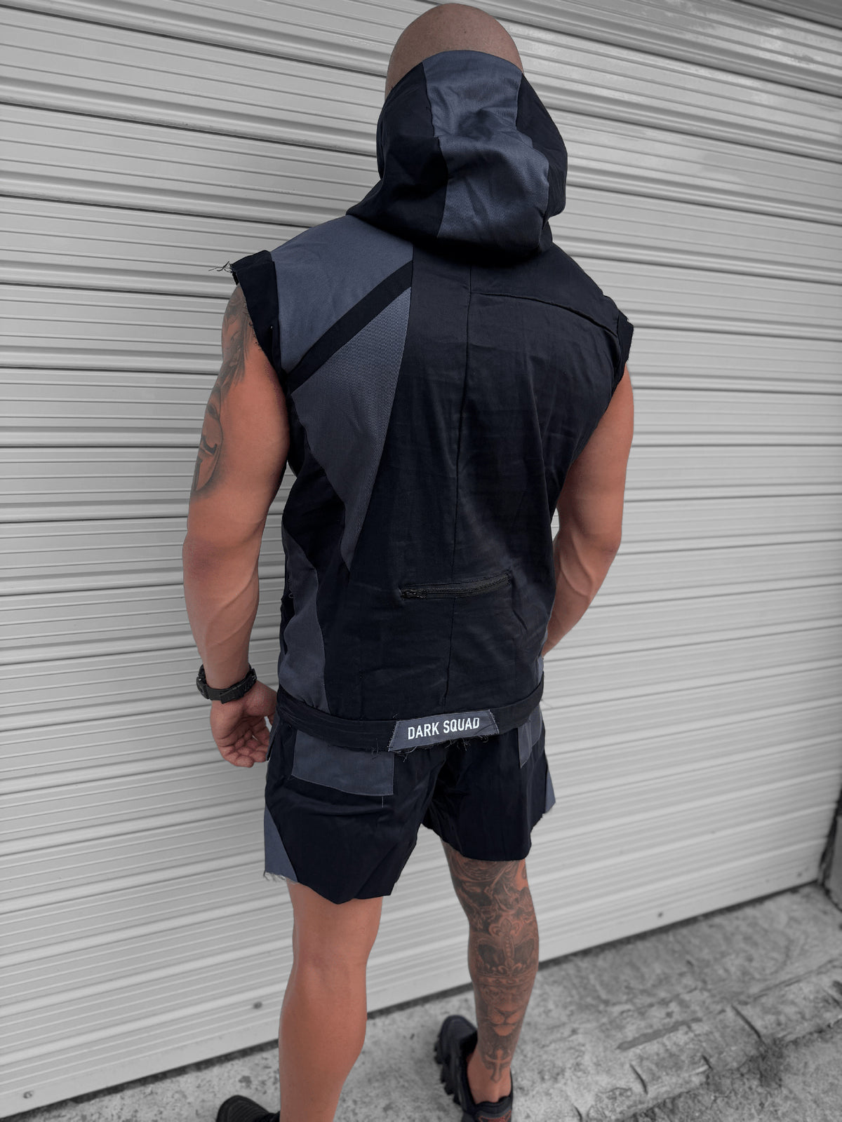 Черен Дънков "Denim" Екип "𝐃𝐀𝐑𝐊 𝐒𝐐𝐔𝐀𝐃"