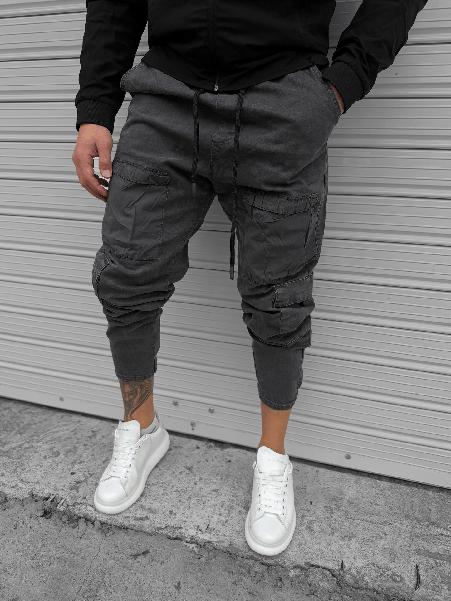 Тъмно Сив Карго "𝐆𝐑𝐄𝐘 𝐂𝐀𝐑𝐆𝐎"