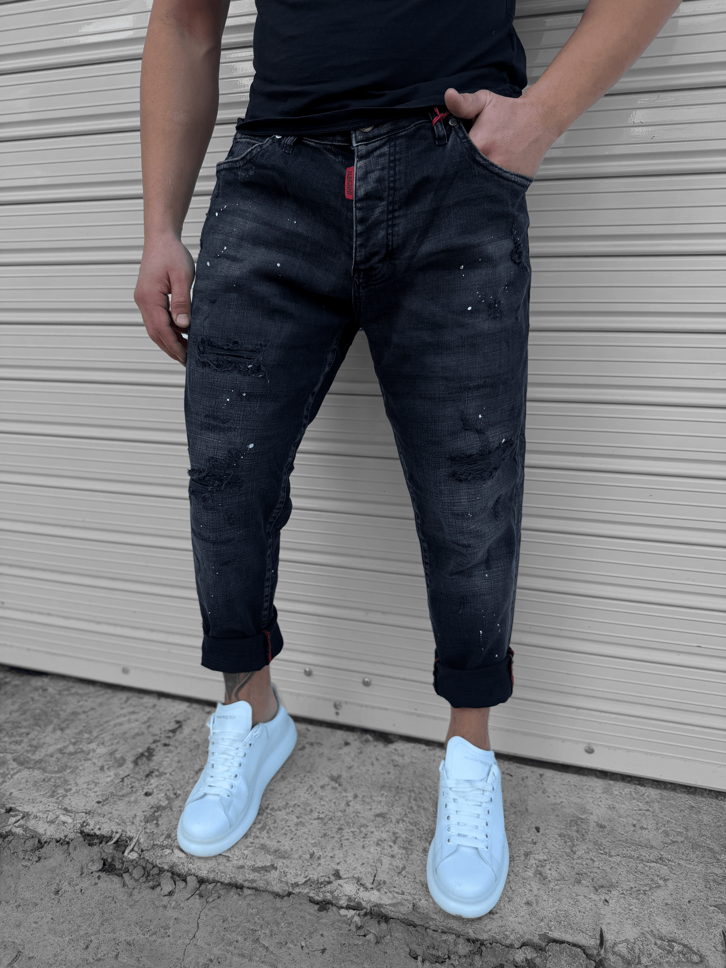 Черни Дънки "𝐁𝐋𝐀𝐂𝐊 𝐓𝐈𝐓𝐀𝐍"