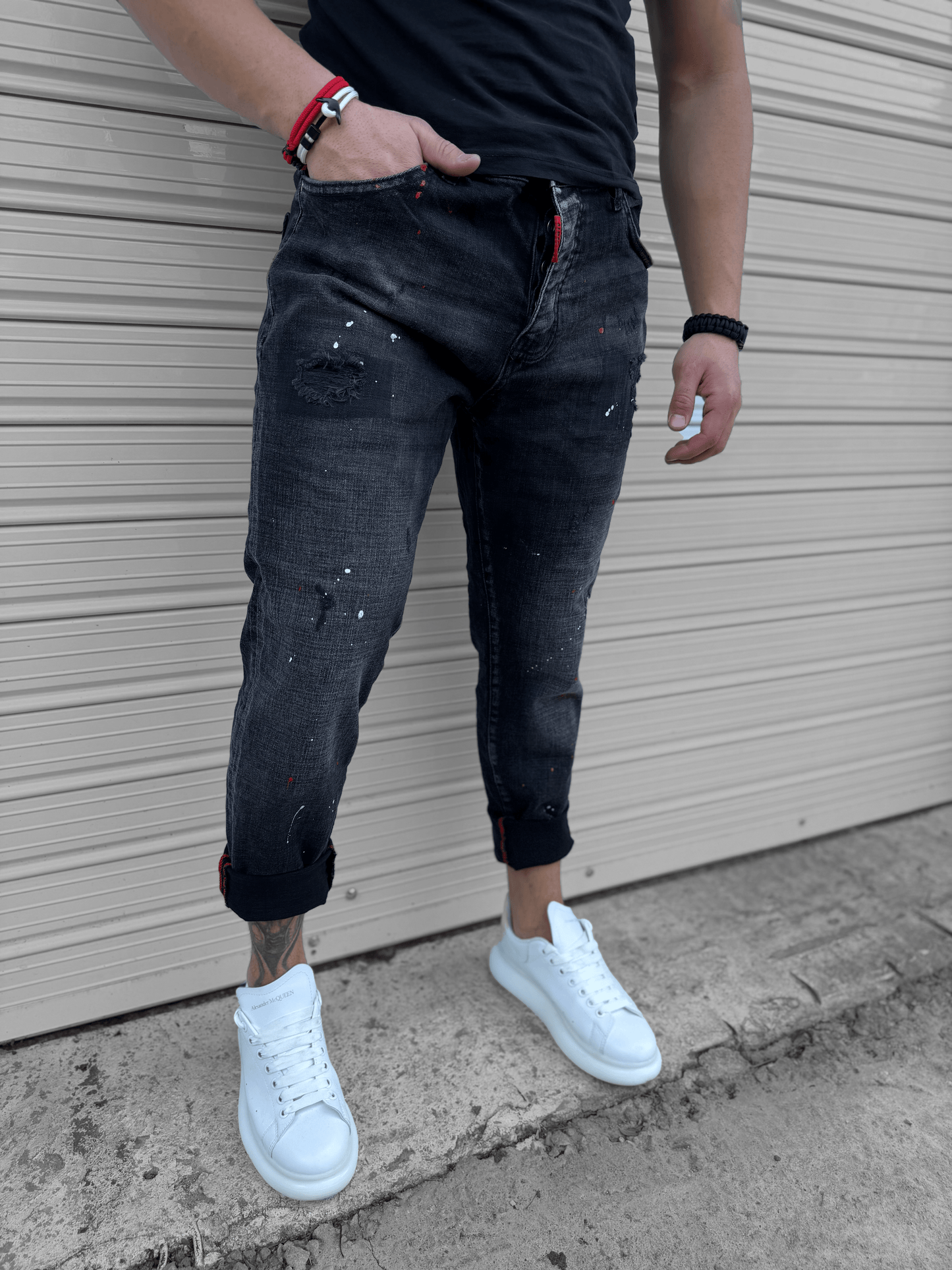 Черни Дънки "𝐃𝐀𝐑𝐊 𝐅𝐀𝐃𝐄"