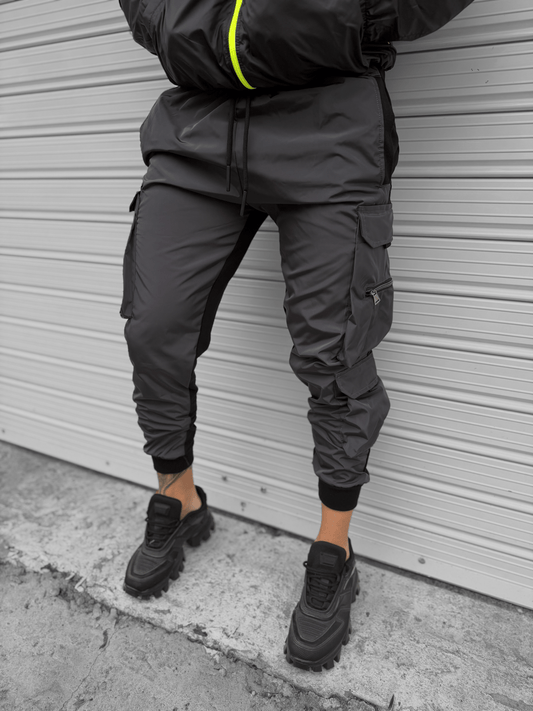 Тъмно Сив Панталон "𝐃𝐀𝐑𝐊 𝐆𝐑𝐄𝐘 𝐆𝐇𝐎𝐒𝐓"