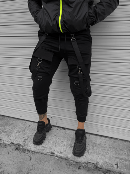 Черен Панталон "𝐏𝐔𝐋𝐒𝐄"