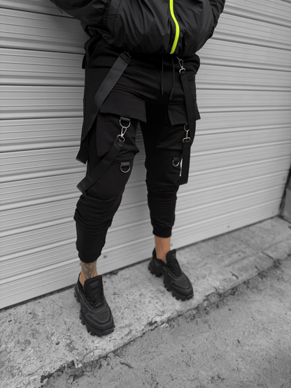 Черен Панталон "𝐏𝐔𝐋𝐒𝐄"