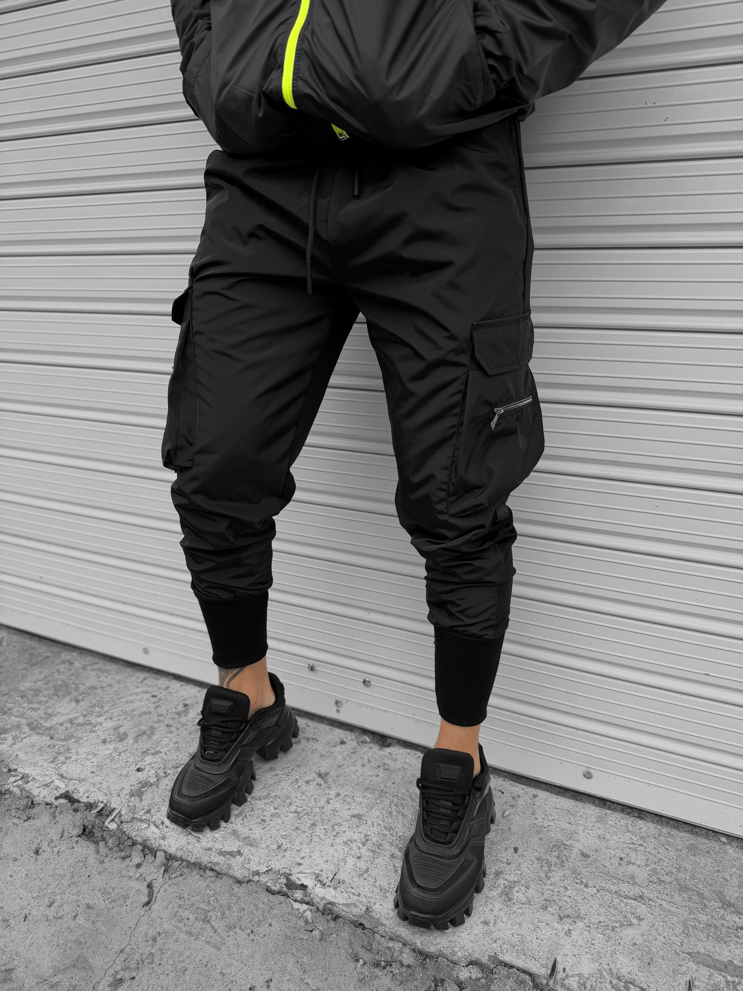 Черен Панталон "𝐁𝐋𝐀𝐂𝐊 𝐌𝐎𝐃𝐄"