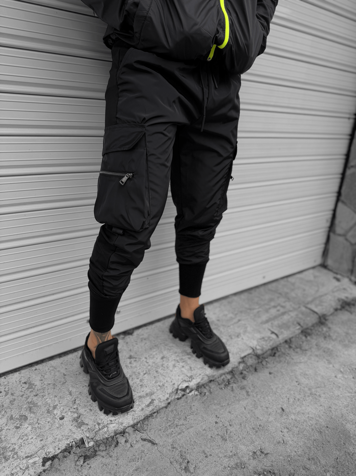 Черен Панталон "𝐁𝐋𝐀𝐂𝐊 𝐌𝐎𝐃𝐄"