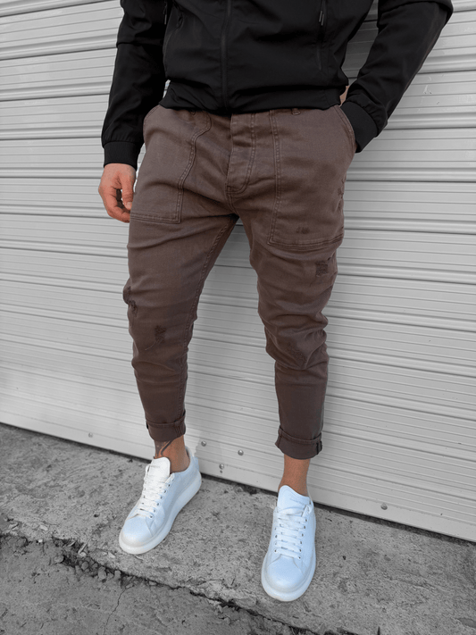 Дънки "𝐁𝐑𝐎𝐖𝐍𝐂𝐔𝐓"