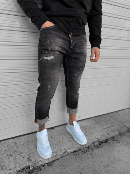 Дънки "𝐑𝐄𝐃 𝐃𝐎𝐓"