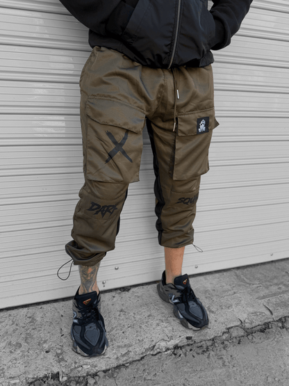 Военно Зелен Шушляков Панталон "𝐃𝐀𝐑𝐊 𝐒𝐐𝐔𝐀𝐃"