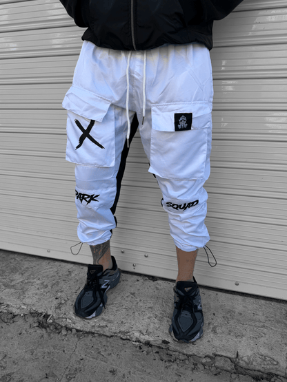 Бял Шушляков Панталон "𝐃𝐀𝐑𝐊 𝐒𝐐𝐔𝐀𝐃"