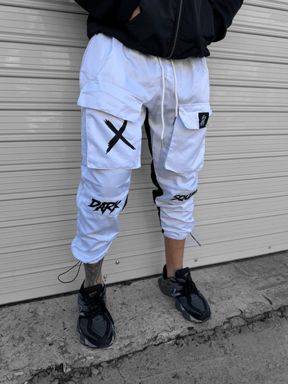 Бял Шушляков Панталон "𝐃𝐀𝐑𝐊 𝐒𝐐𝐔𝐀𝐃"