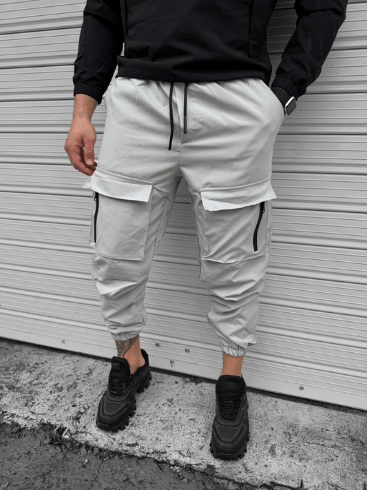 Светло Сив Панталон "𝐒𝐓𝐄𝐀𝐋𝐓𝐇"